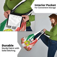 Personalized Madagasikara Grocery Bag Seal With Poinciana