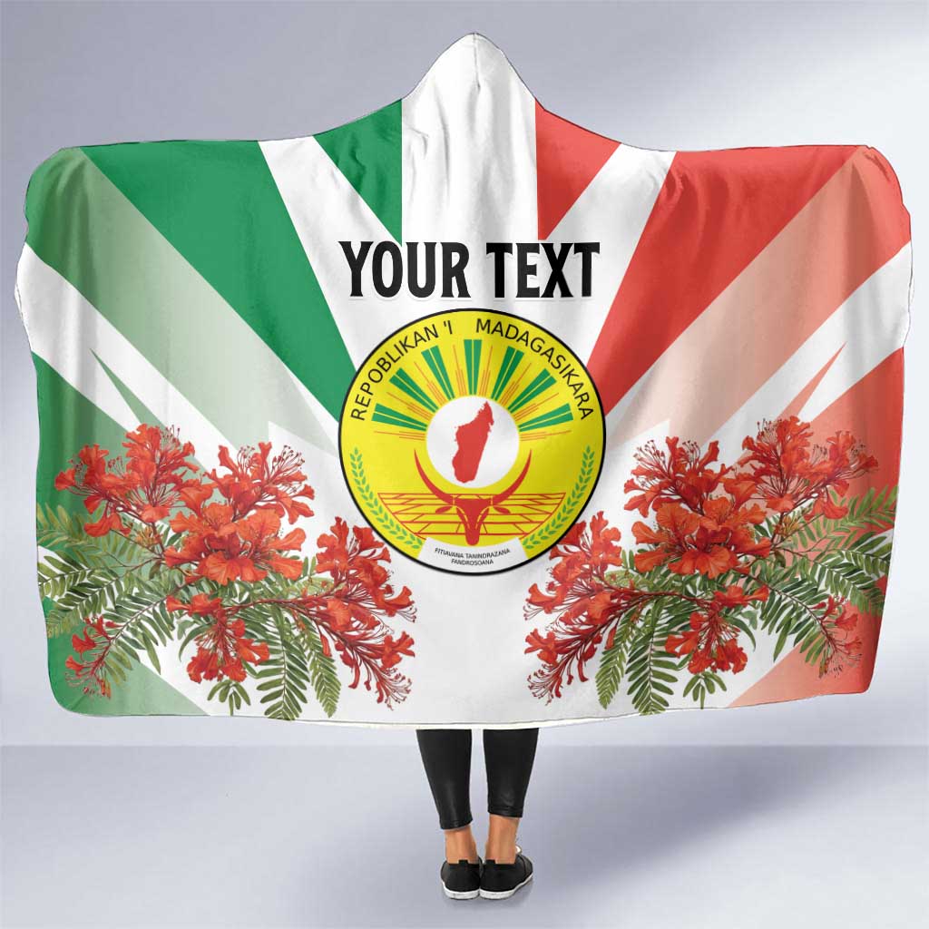 Personalized Madagasikara Hooded Blanket Seal With Poinciana