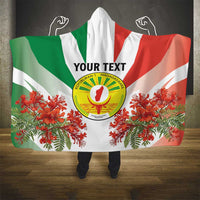 Personalized Madagasikara Hooded Blanket Seal With Poinciana