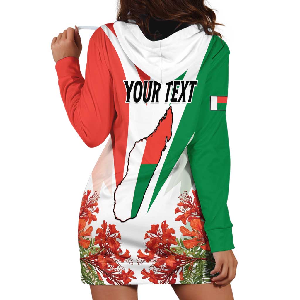 Personalized Madagasikara Hoodie Dress Seal With Poinciana