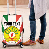 Personalized Madagasikara Luggage Cover Seal With Poinciana