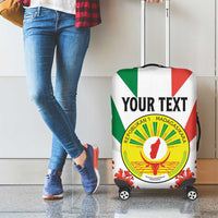 Personalized Madagasikara Luggage Cover Seal With Poinciana
