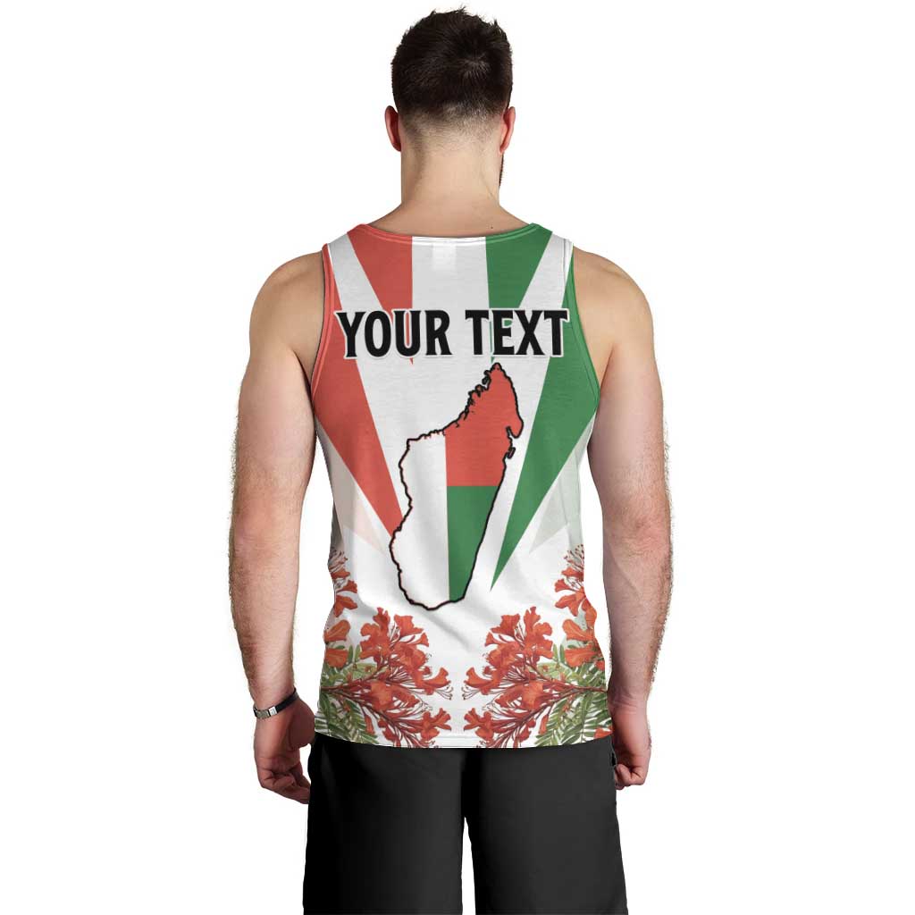 Personalized Madagasikara Men Tank Top Seal With Poinciana