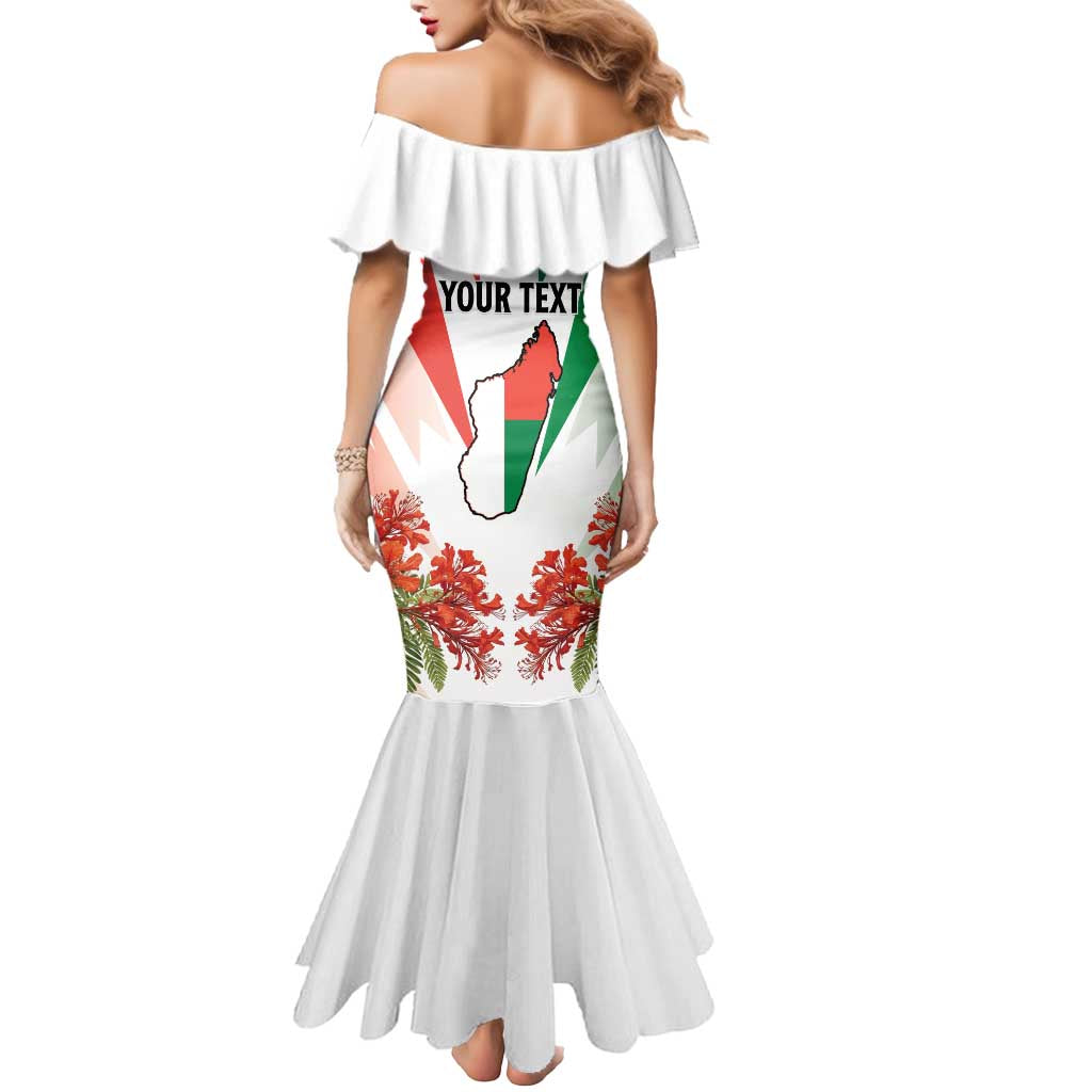 Personalized Madagasikara Mermaid Dress Seal With Poinciana