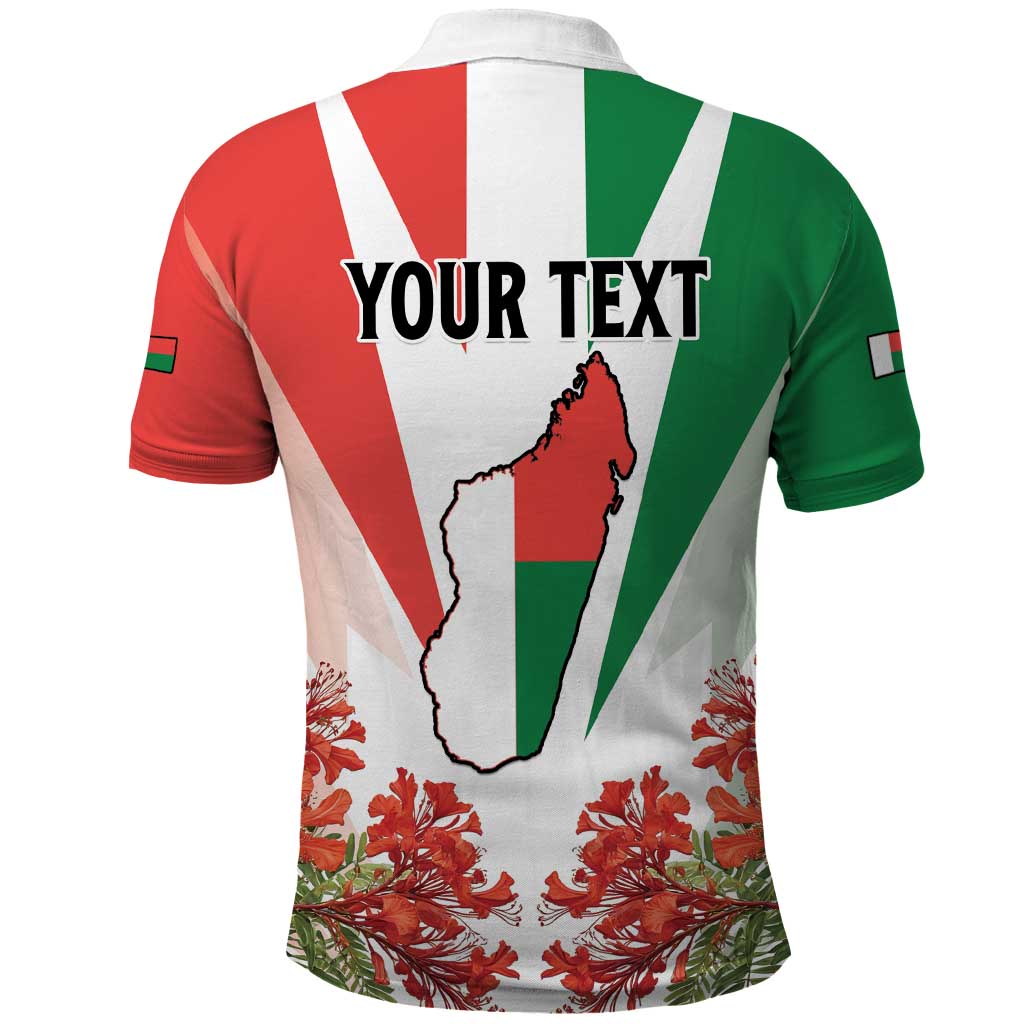 Personalized Madagasikara Polo Shirt Seal With Poinciana