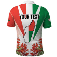 Personalized Madagasikara Polo Shirt Seal With Poinciana