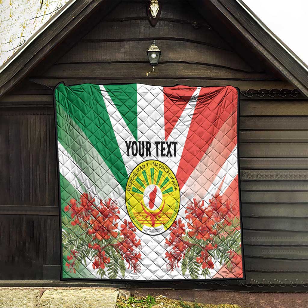 Personalized Madagasikara Quilt Seal With Poinciana