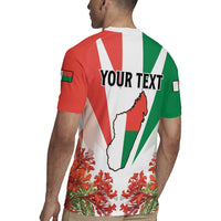 Personalized Madagasikara Rugby Jersey Seal With Poinciana