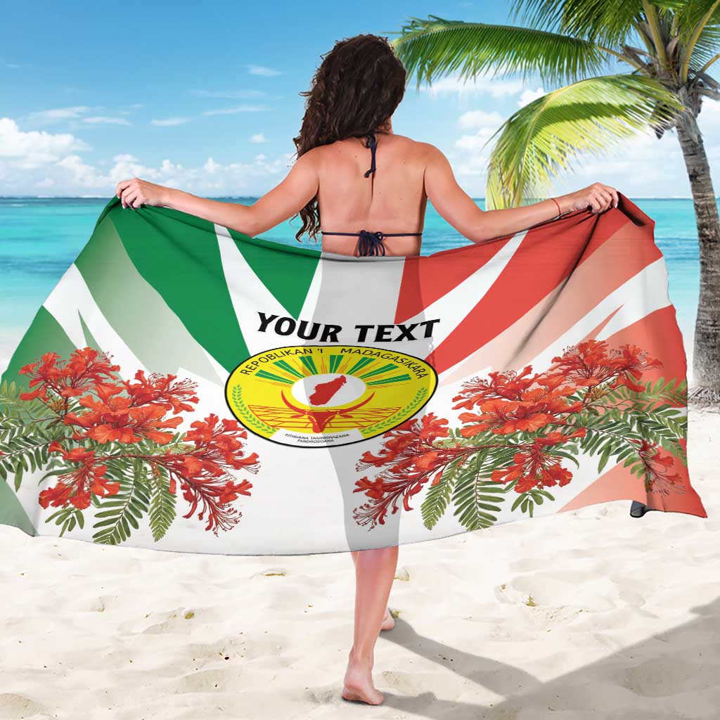 Personalized Madagasikara Sarong Seal With Poinciana