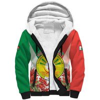 Personalized Madagasikara Sherpa Hoodie Seal With Poinciana