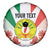 Personalized Madagasikara Spare Tire Cover Seal With Poinciana