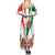 Personalized Madagasikara Summer Maxi Dress Seal With Poinciana