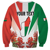 Personalized Madagasikara Sweatshirt Seal With Poinciana
