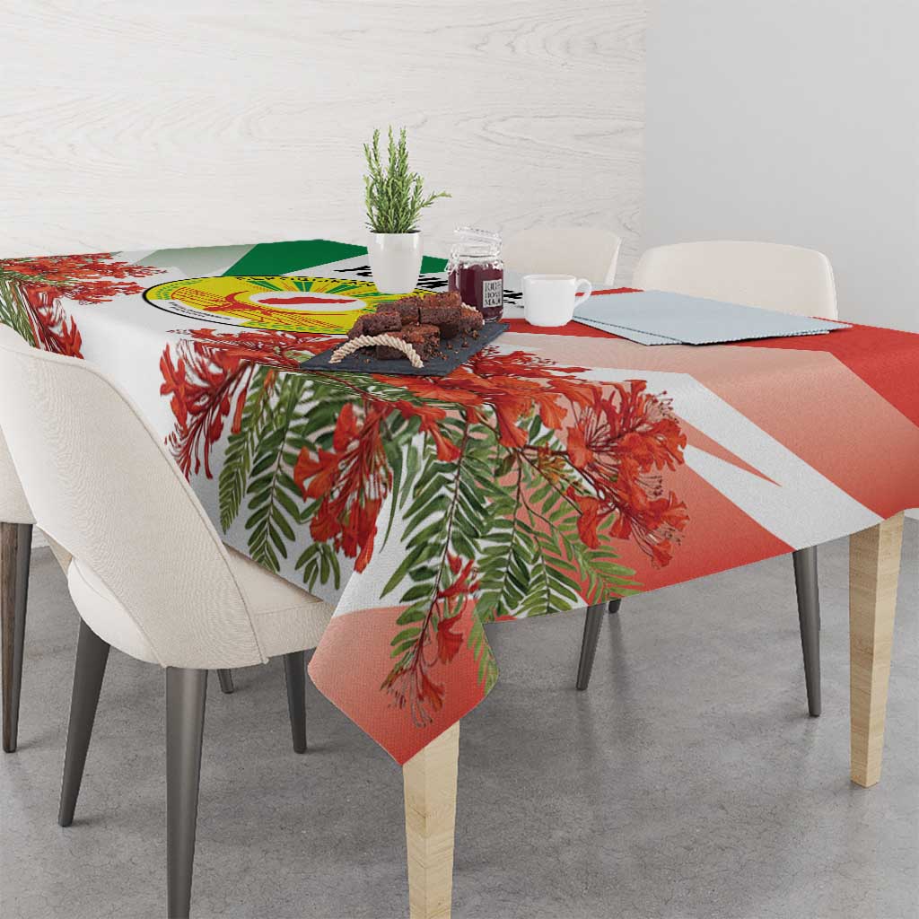 Personalized Madagasikara Tablecloth Seal With Poinciana