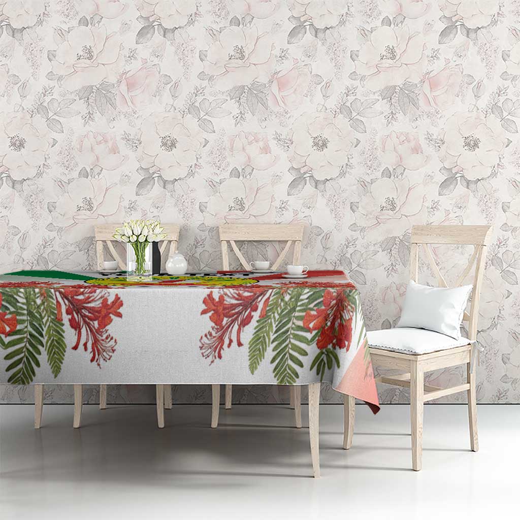 Personalized Madagasikara Tablecloth Seal With Poinciana