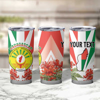 Personalized Madagasikara Tumbler Cup Seal With Poinciana