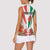 Personalized Madagasikara Women Sleeveless Polo Shirt Seal With Poinciana