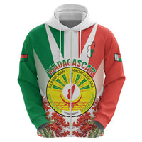 Personalized Madagasikara Zip Hoodie Seal With Poinciana