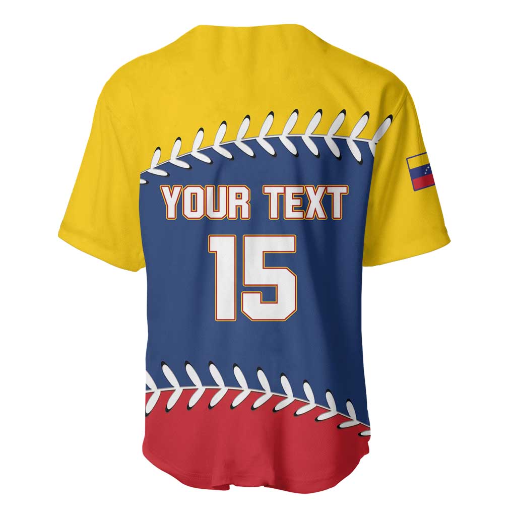 Custom Venezuela Baseball Champions Baseball Jersey Vinotinto Glory 2026