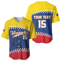 Custom Venezuela Baseball Champions Baseball Jersey Vinotinto Glory 2026