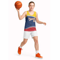 Custom Venezuela Baseball Champions Basketball Jersey Vinotinto Glory 2026