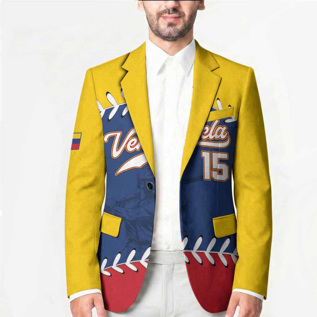 Custom Venezuela Baseball Champions Blazer Vinotinto Glory 2026