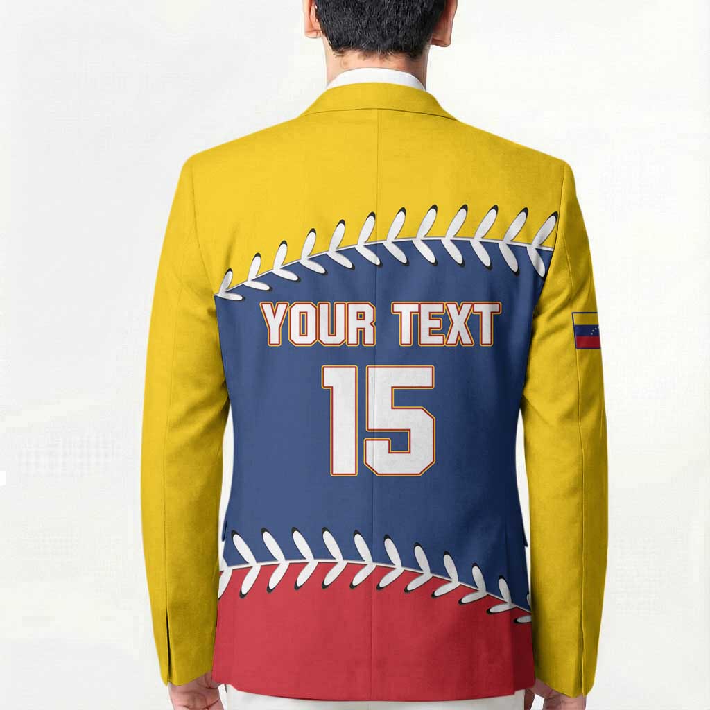 Custom Venezuela Baseball Champions Blazer Vinotinto Glory 2026