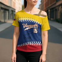 Custom Venezuela Baseball Champions Cross Shoulder Shirt Vinotinto Glory 2026
