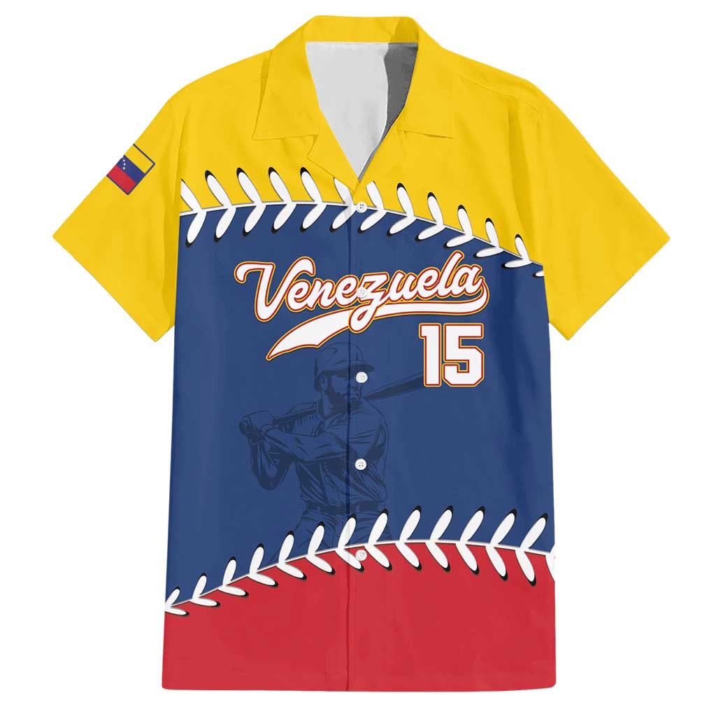 Custom Venezuela Baseball Champions Hawaiian Shirt Vinotinto Glory 2026