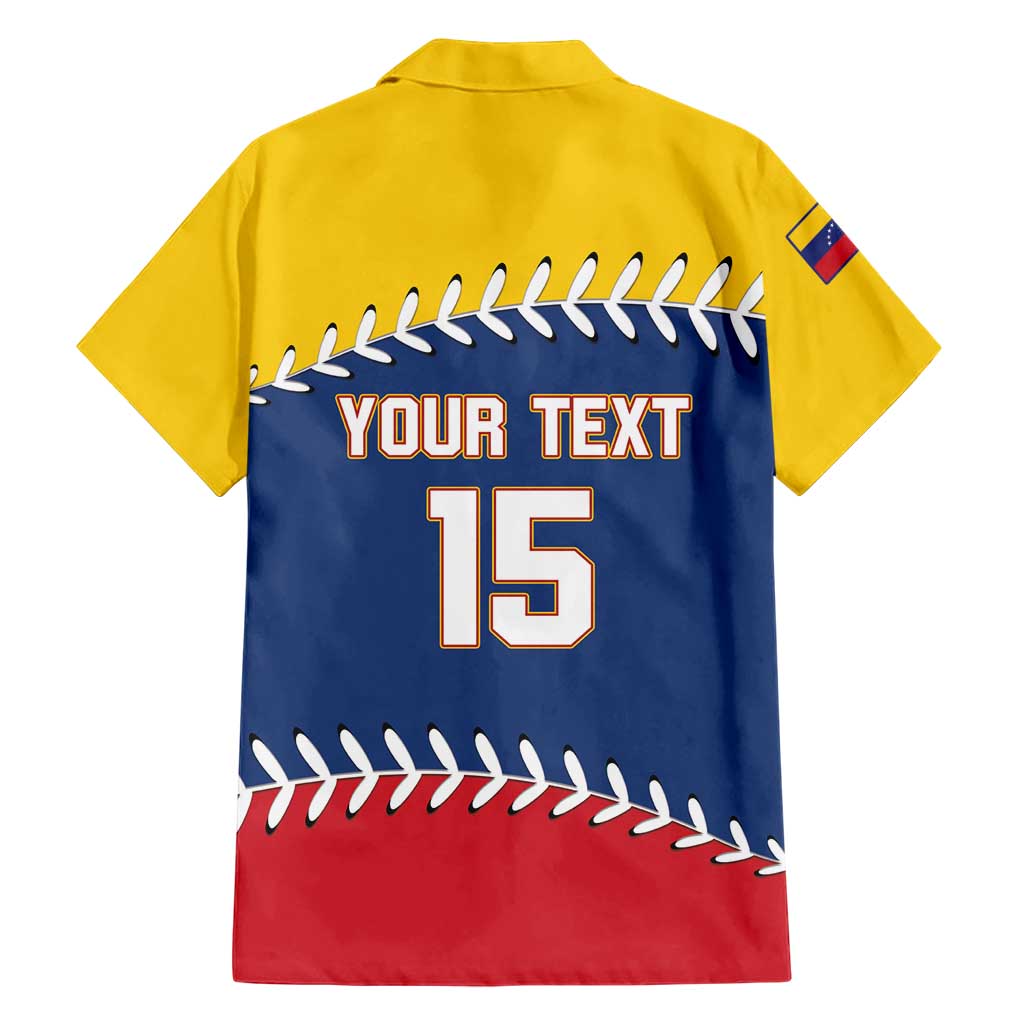 Custom Venezuela Baseball Champions Hawaiian Shirt Vinotinto Glory 2026
