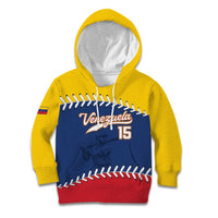 Custom Venezuela Baseball Champions Kid Hoodie Vinotinto Glory 2026