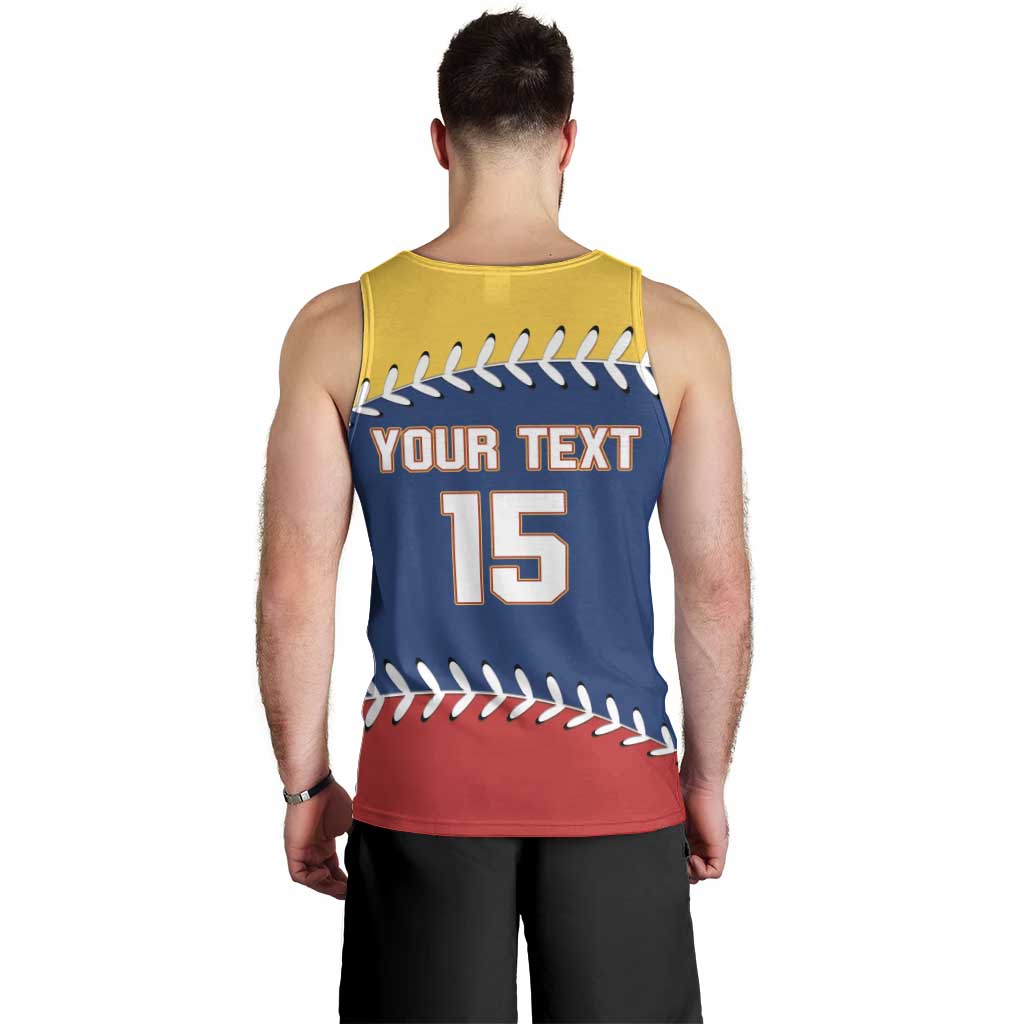 Custom Venezuela Baseball Champions Men Tank Top Vinotinto Glory 2026
