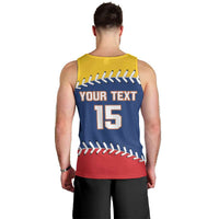 Custom Venezuela Baseball Champions Men Tank Top Vinotinto Glory 2026