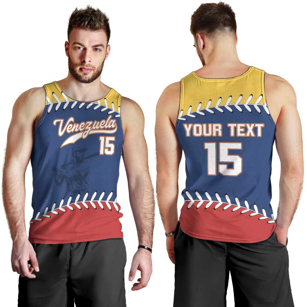 Custom Venezuela Baseball Champions Men Tank Top Vinotinto Glory 2026