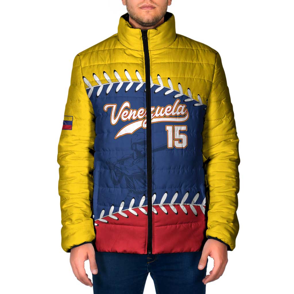 Custom Venezuela Baseball Champions Padded Jacket Vinotinto Glory 2026