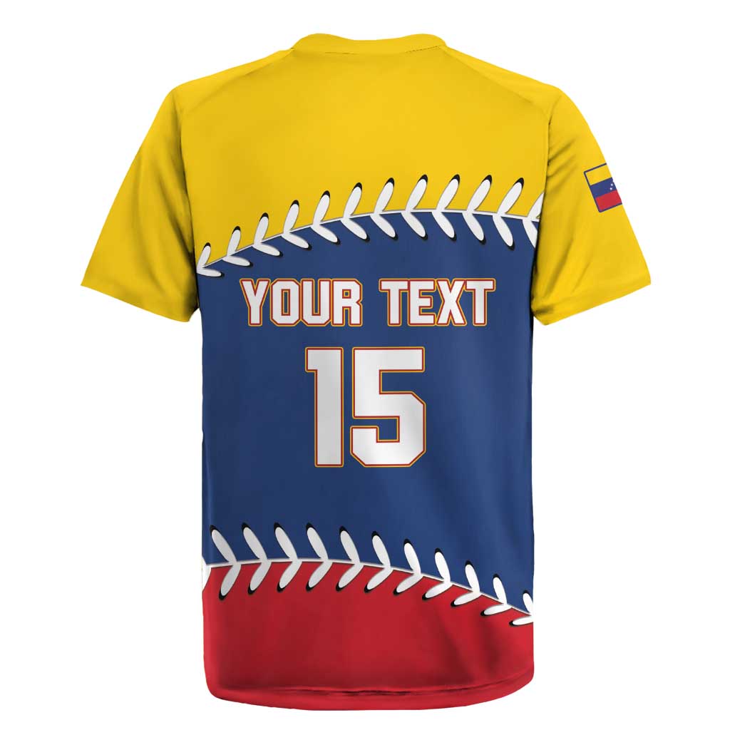 Custom Venezuela Baseball Champions Rugby Jersey Vinotinto Glory 2026