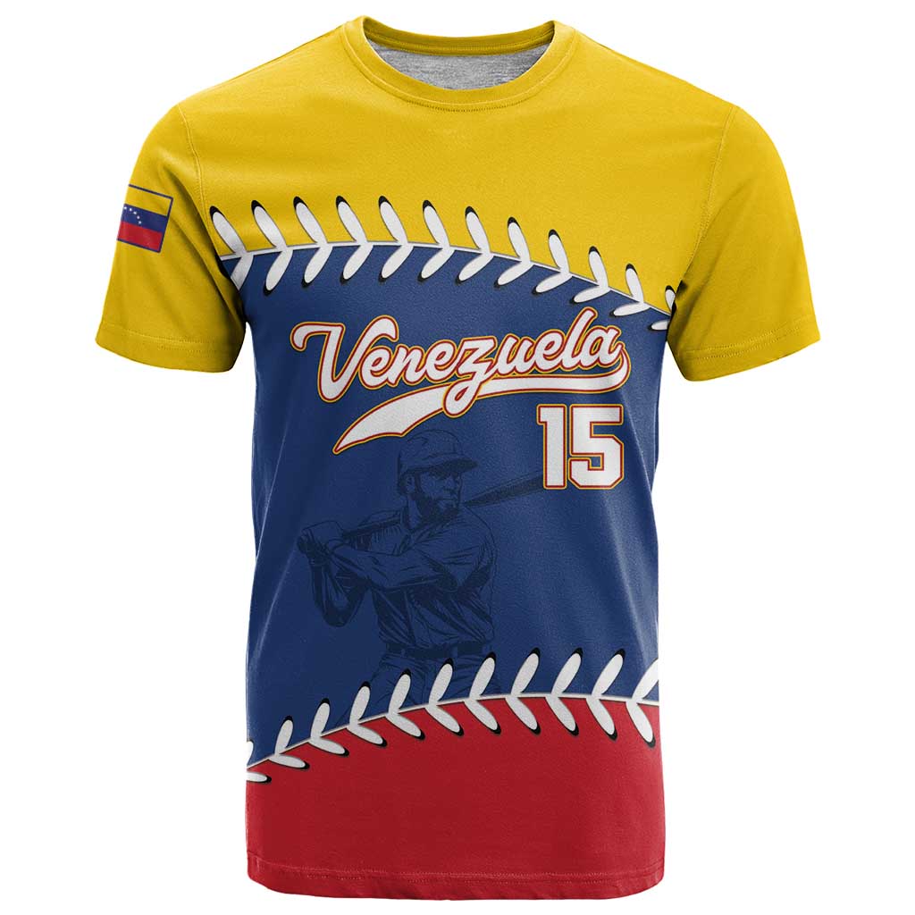 Custom Venezuela Baseball Champions T Shirt Vinotinto Glory 2026