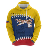 Custom Venezuela Baseball Champions Zip Hoodie Vinotinto Glory 2026