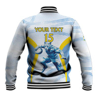 Argentina Rugby Custom Baseball Jacket Pumas Mascot - Sporty Style