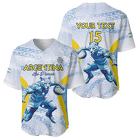 Argentina Rugby Custom Baseball Jersey Pumas Mascot - Sporty Style