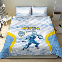 Argentina Rugby Custom Bedding Set Pumas Mascot - Sporty Style