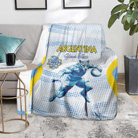 Argentina Rugby Custom Blanket Pumas Mascot - Sporty Style