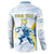 Argentina Rugby Custom Button Sweatshirt Pumas Mascot - Sporty Style