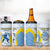 Argentina Rugby Custom 4 in 1 Can Cooler Tumbler Pumas Mascot - Sporty Style