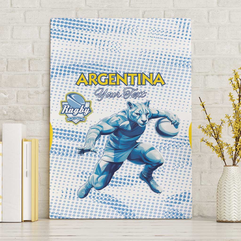 Argentina Rugby Custom Canvas Wall Art Pumas Mascot - Sporty Style