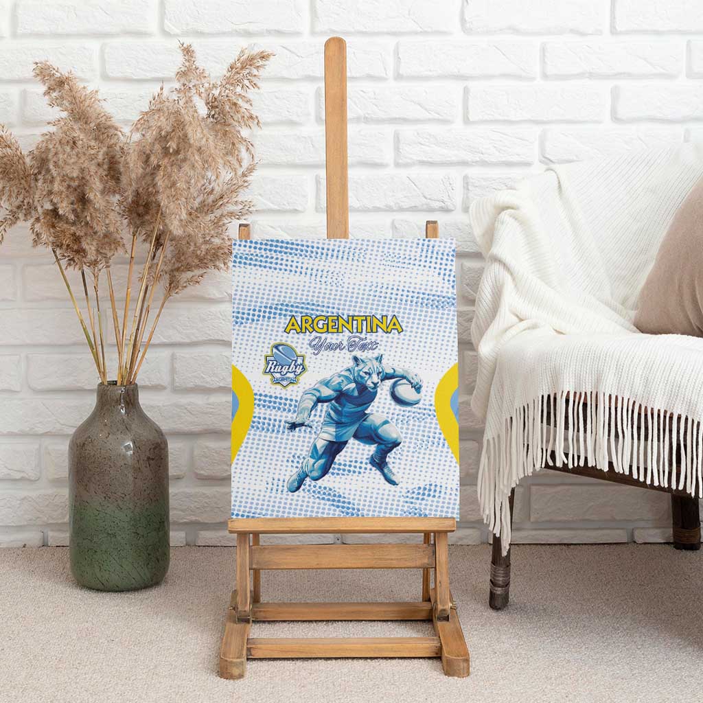 Argentina Rugby Custom Canvas Wall Art Pumas Mascot - Sporty Style