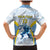 Argentina Rugby Custom Family Matching Mermaid Dress and Hawaiian Shirt Pumas Mascot - Sporty Style