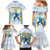 Argentina Rugby Custom Family Matching Mermaid Dress and Hawaiian Shirt Pumas Mascot - Sporty Style