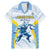 Argentina Rugby Custom Family Matching Mermaid Dress and Hawaiian Shirt Pumas Mascot - Sporty Style