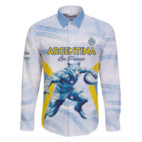 Argentina Rugby Custom Family Matching Puletasi and Hawaiian Shirt Pumas Mascot - Sporty Style